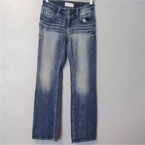 BKE Stella Denim Jeans Slim Fit Low Rise Bootcut 27 X 33 1/2